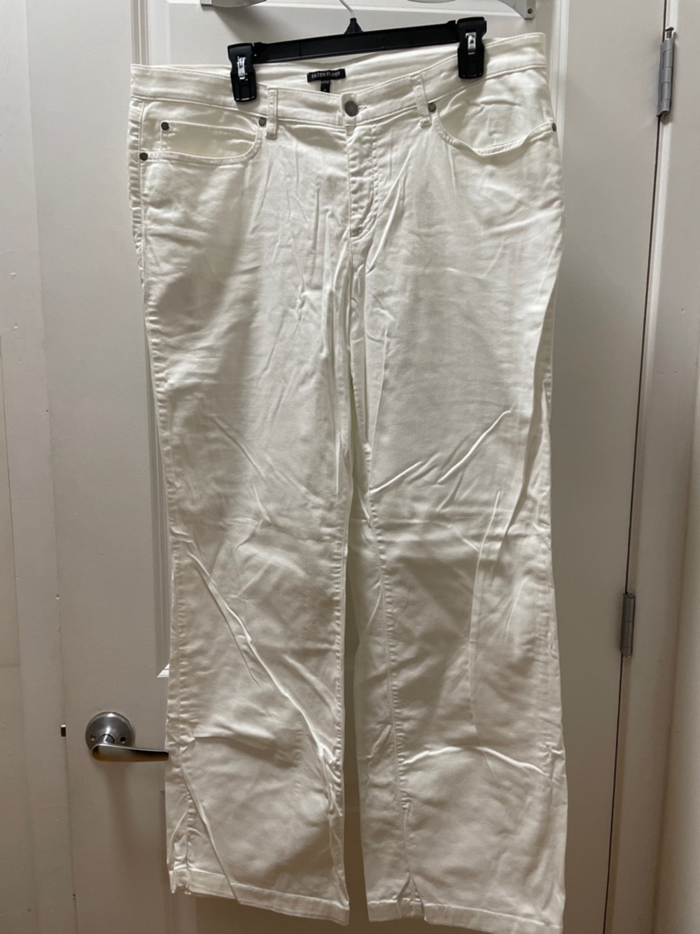 Eileen Fisher White Women's Jeans